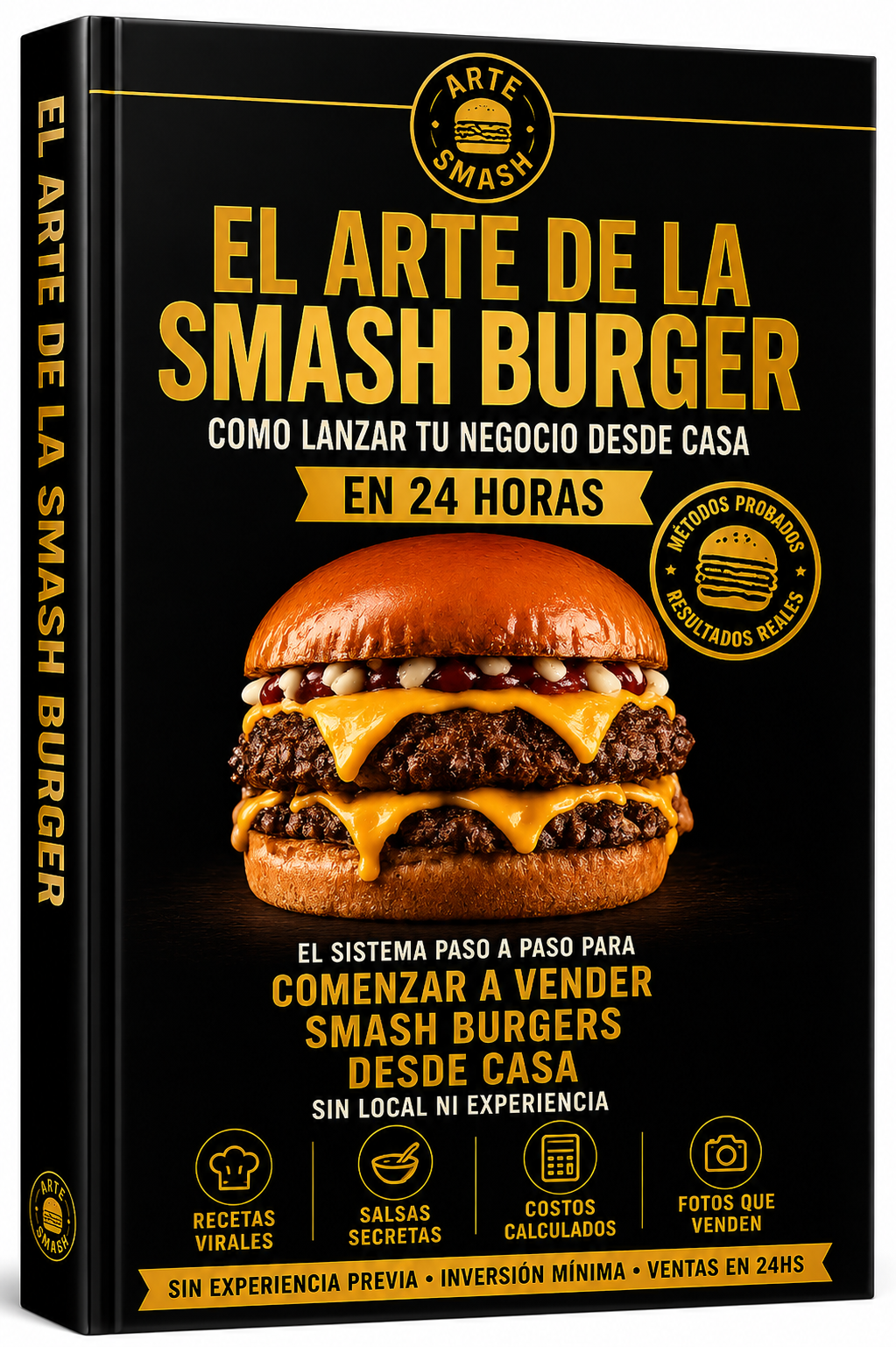 Tu propio negocio de Hamburguesas Smasheadas listo en 24hs + BONUS de regalo